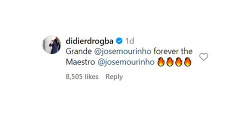 Didier Drogba's comment