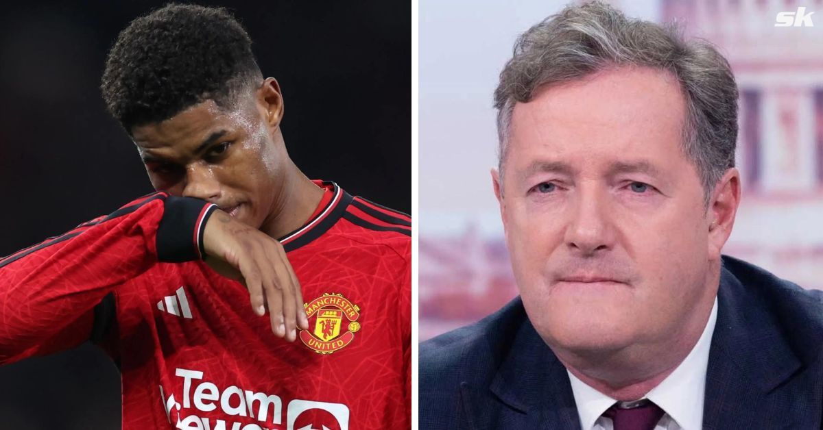 Piers Morgan offers support to Marcus Rashford.