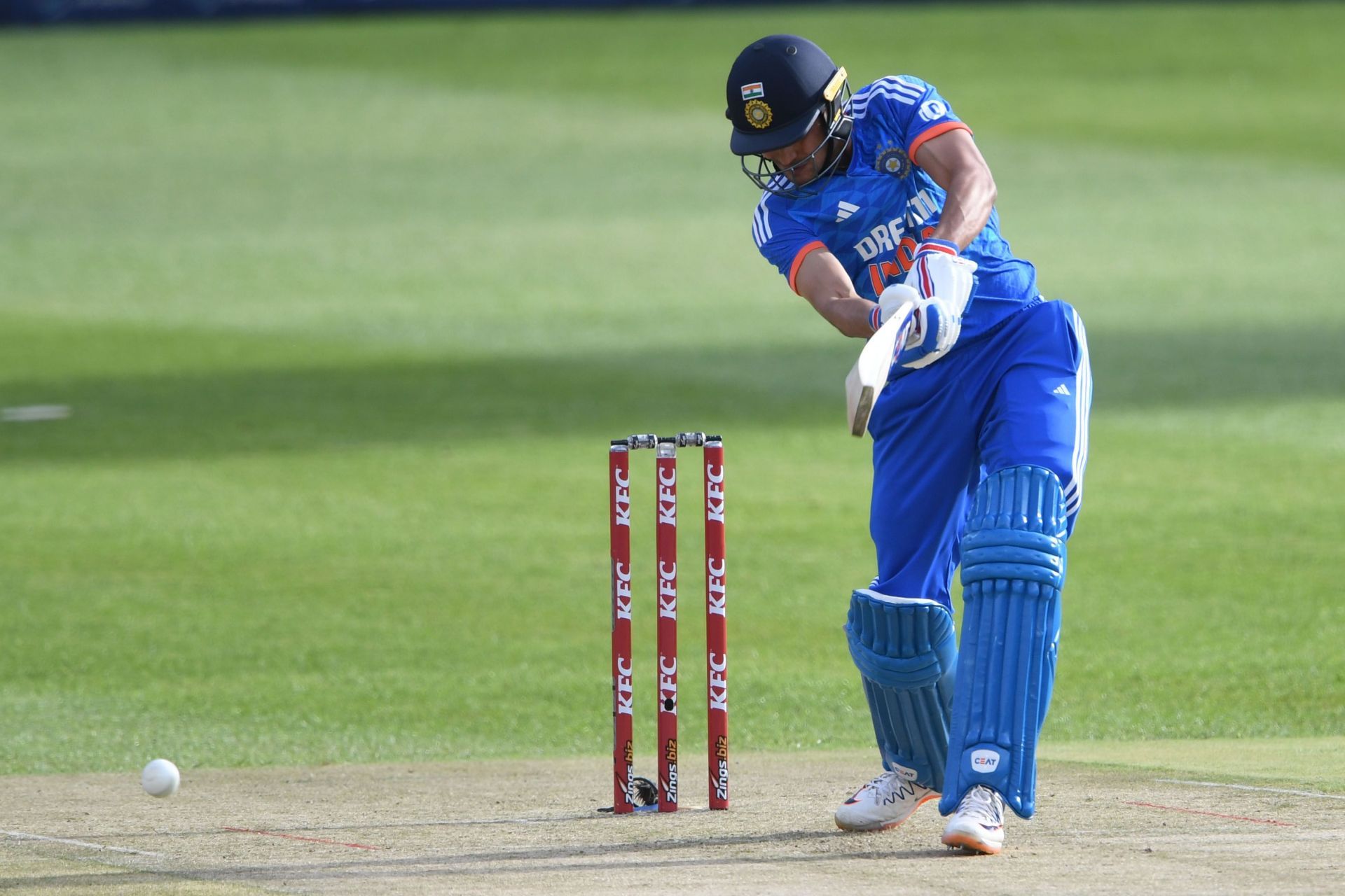 The Indian opener batting in the third T20I against South Africa. (Pic: Getty Images)