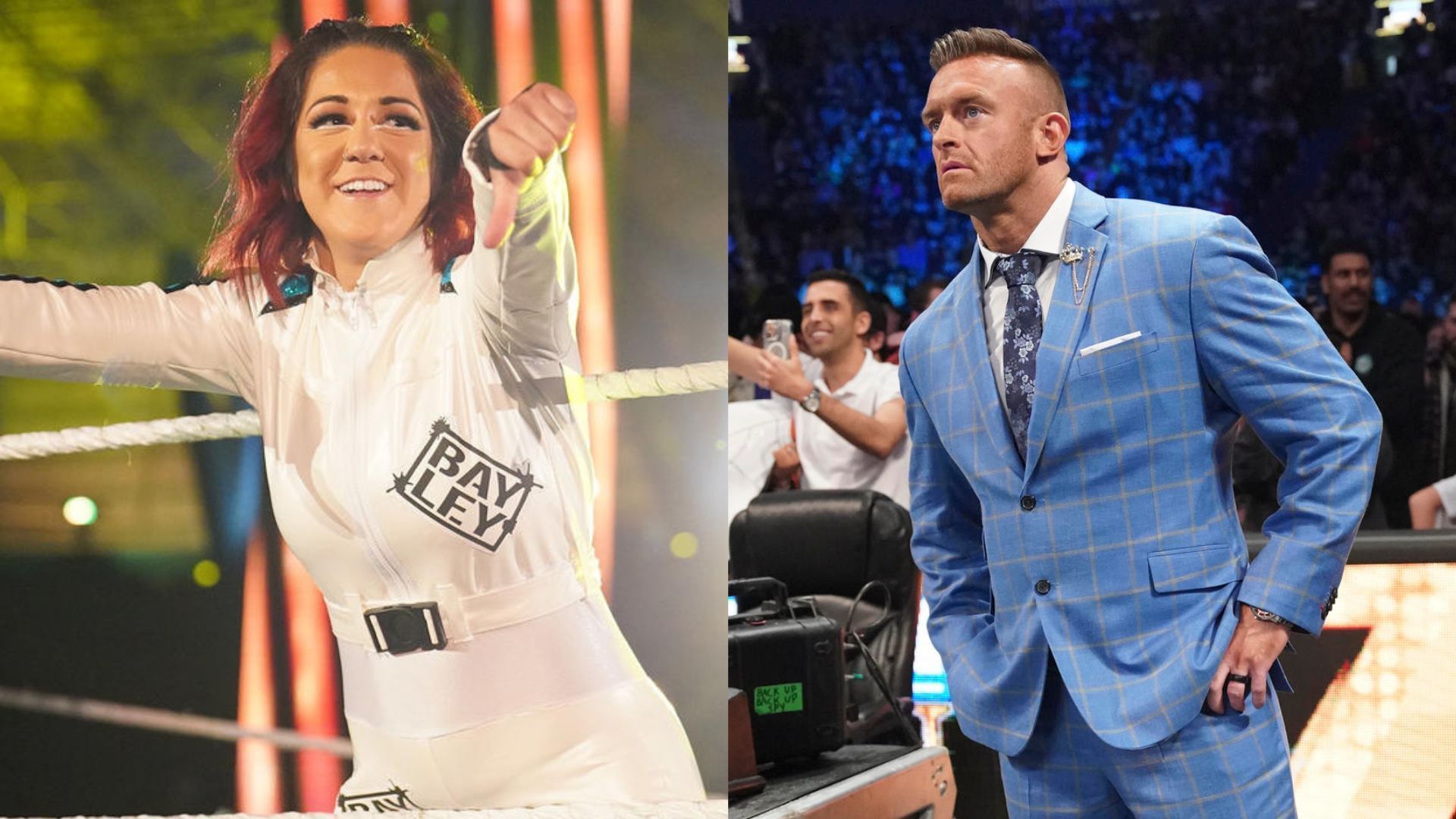 Bayley recently took shots at Nick Aldis