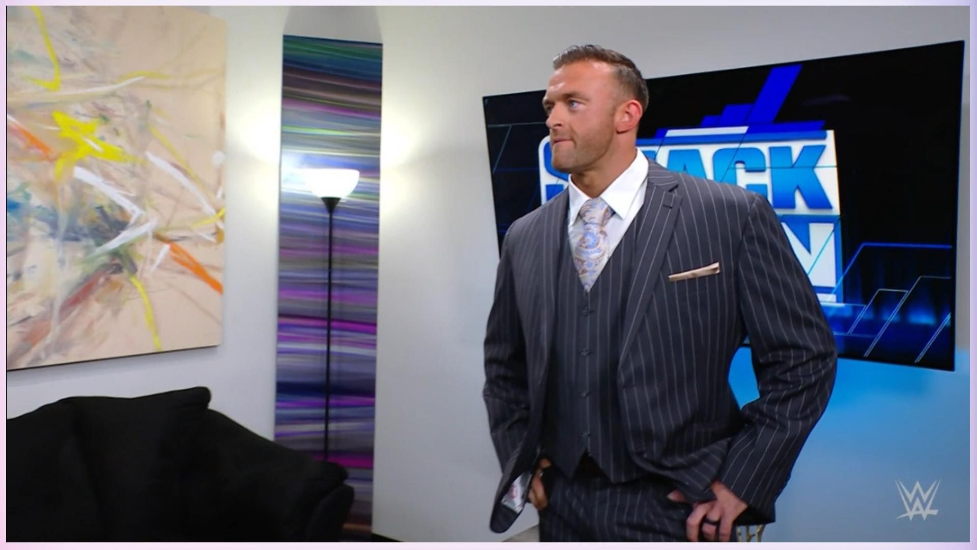 Nick Aldis is the General Manager of SmackDown.