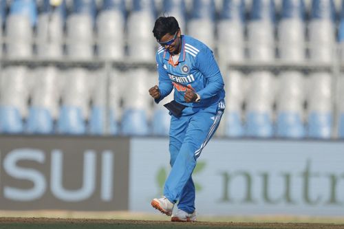 Deepti Sharma picked up seven wickets in the three-match ODI series. [P/C: Getty]