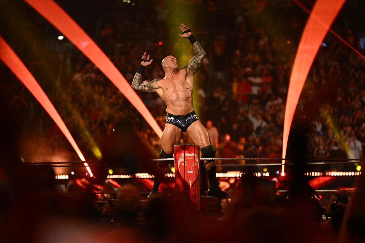 Randy Orton at the Royal Rumble