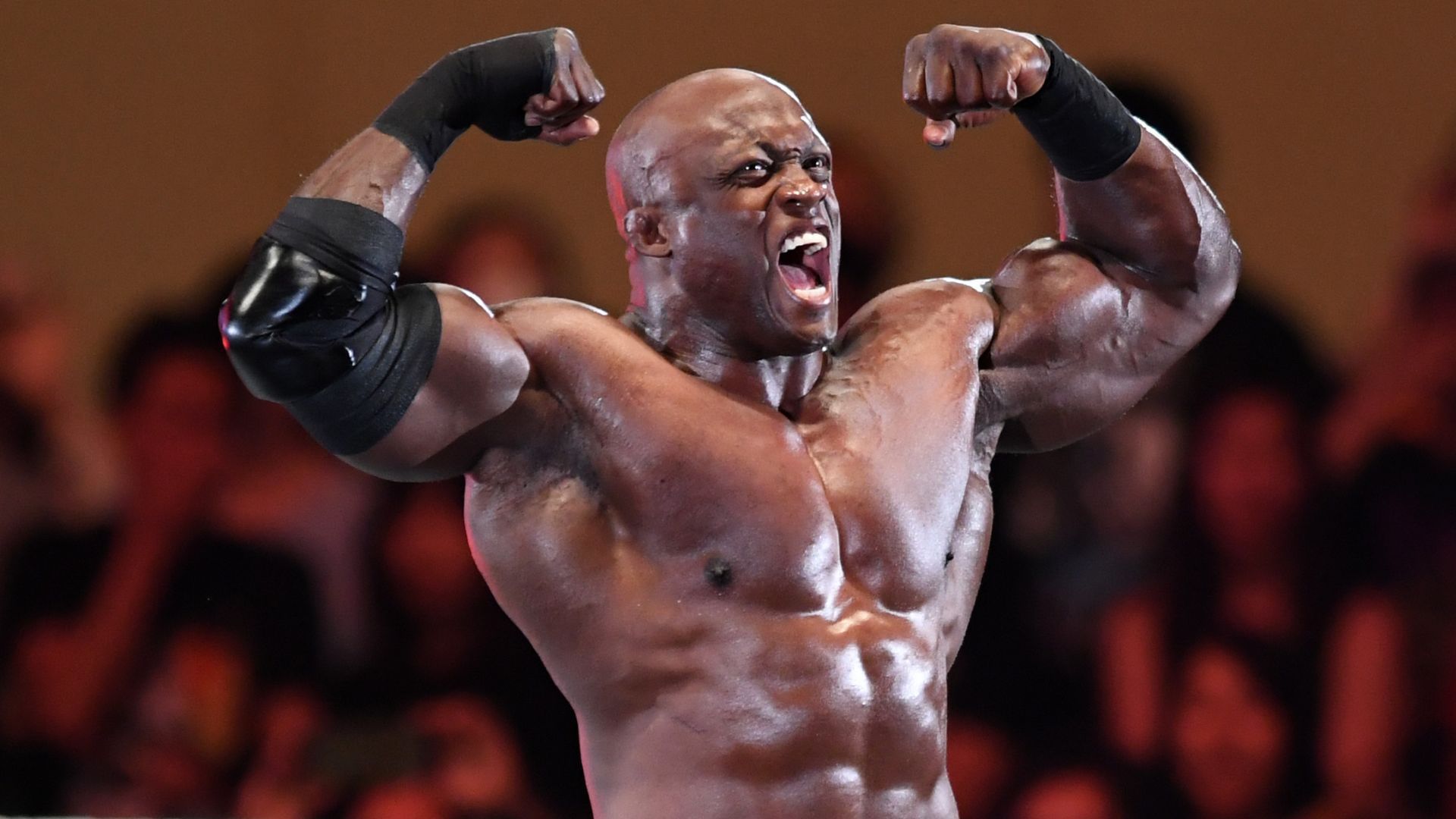 Bobby Lashley during his entrance