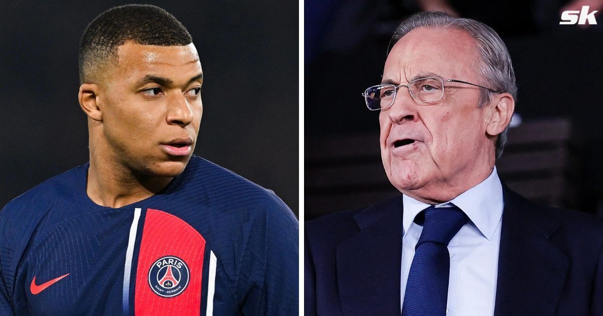 Florentino Perez hints at Kylian Mbappe move.