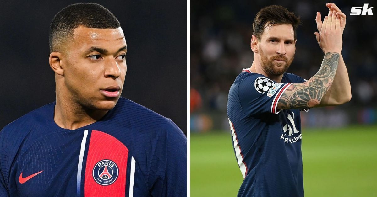 PSG star Kylian Mbappe on Lionel Messi