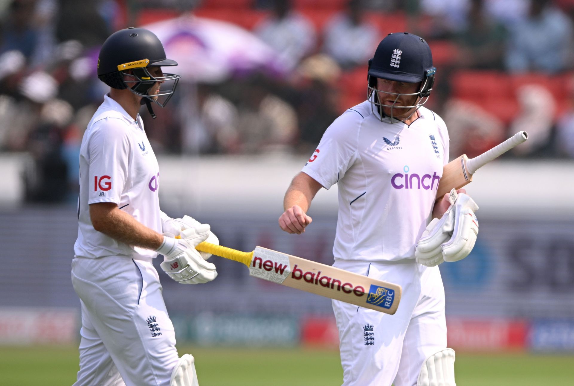 Joe Root and Jonny Bairstow put on a partnership after India took three quick wickets.