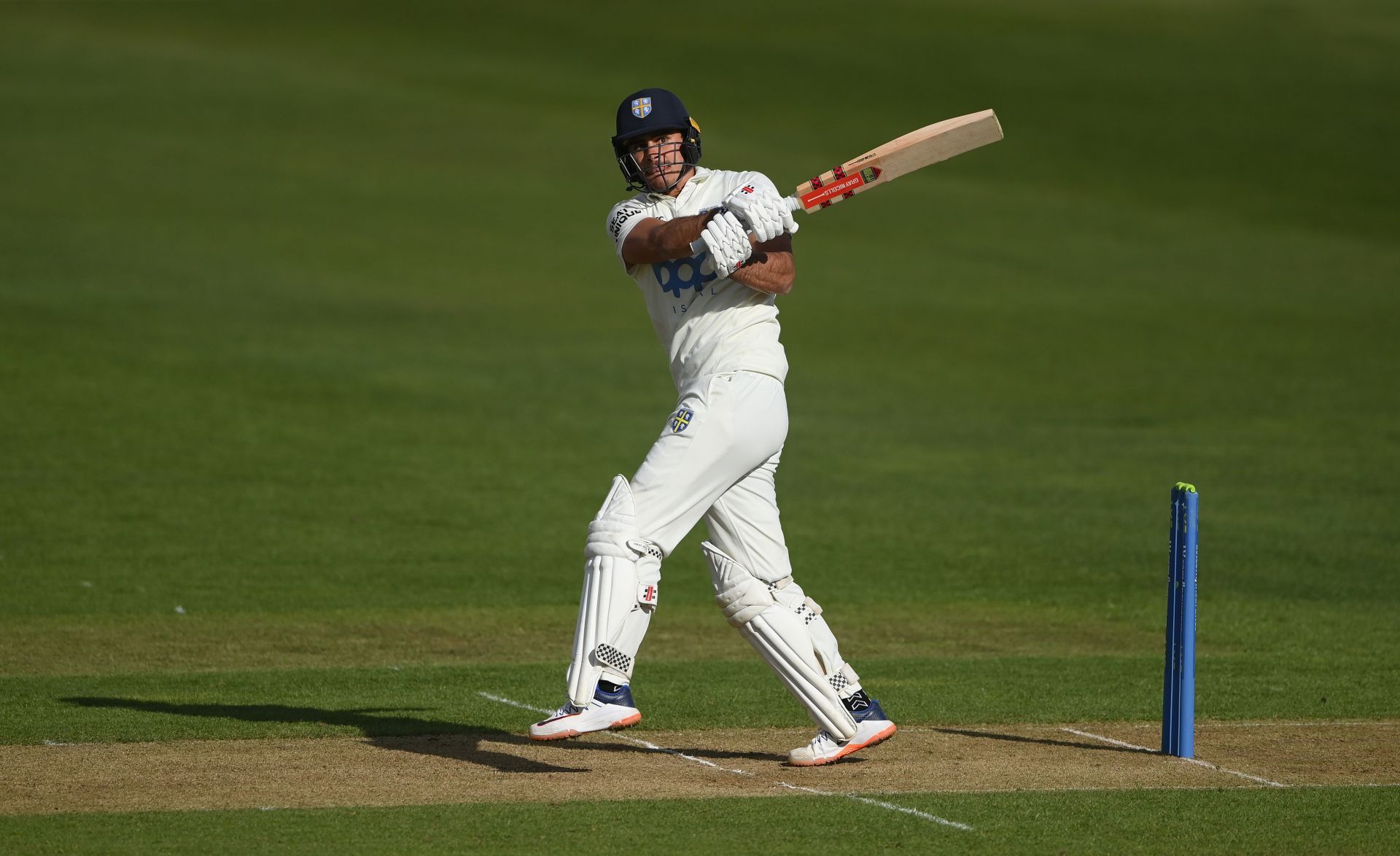 David Bedingham in action: Durham v Worcestershire - LV= Insurance County Championship