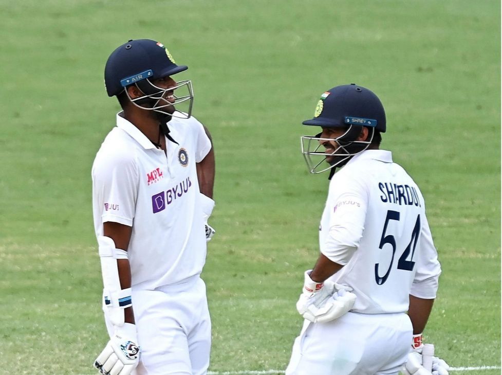 Washington Sundar and Shardul Thakur in tandem