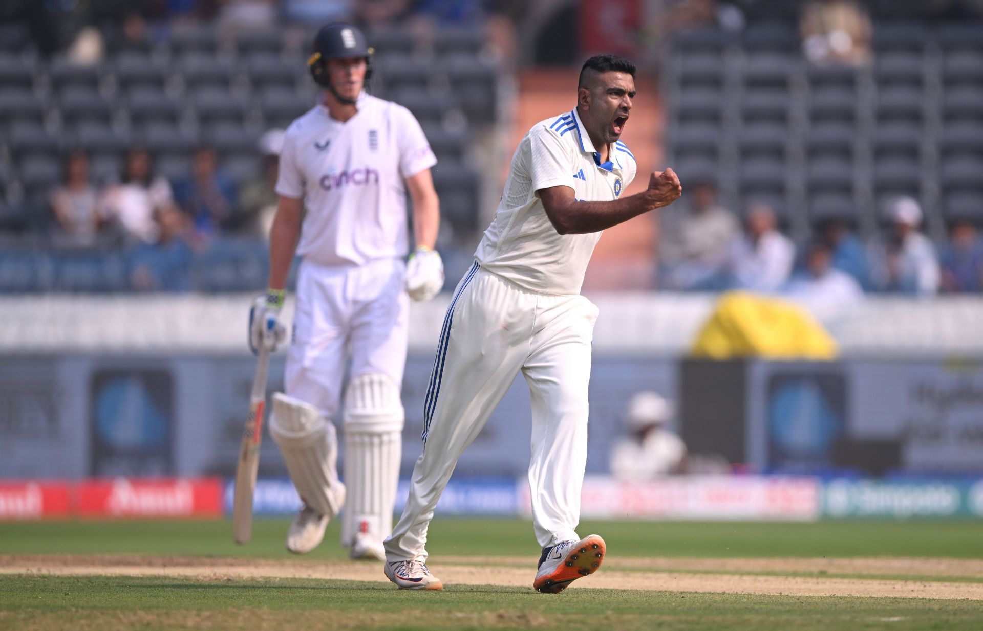 Ravichandran Ashwin bowled the most overs on Day 1 of the first Test