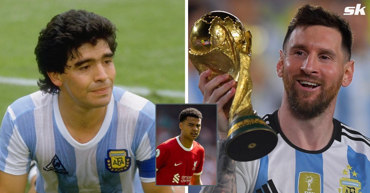 Both Diego Maradona and Lionel Messi are considered to be two legends of the sport.