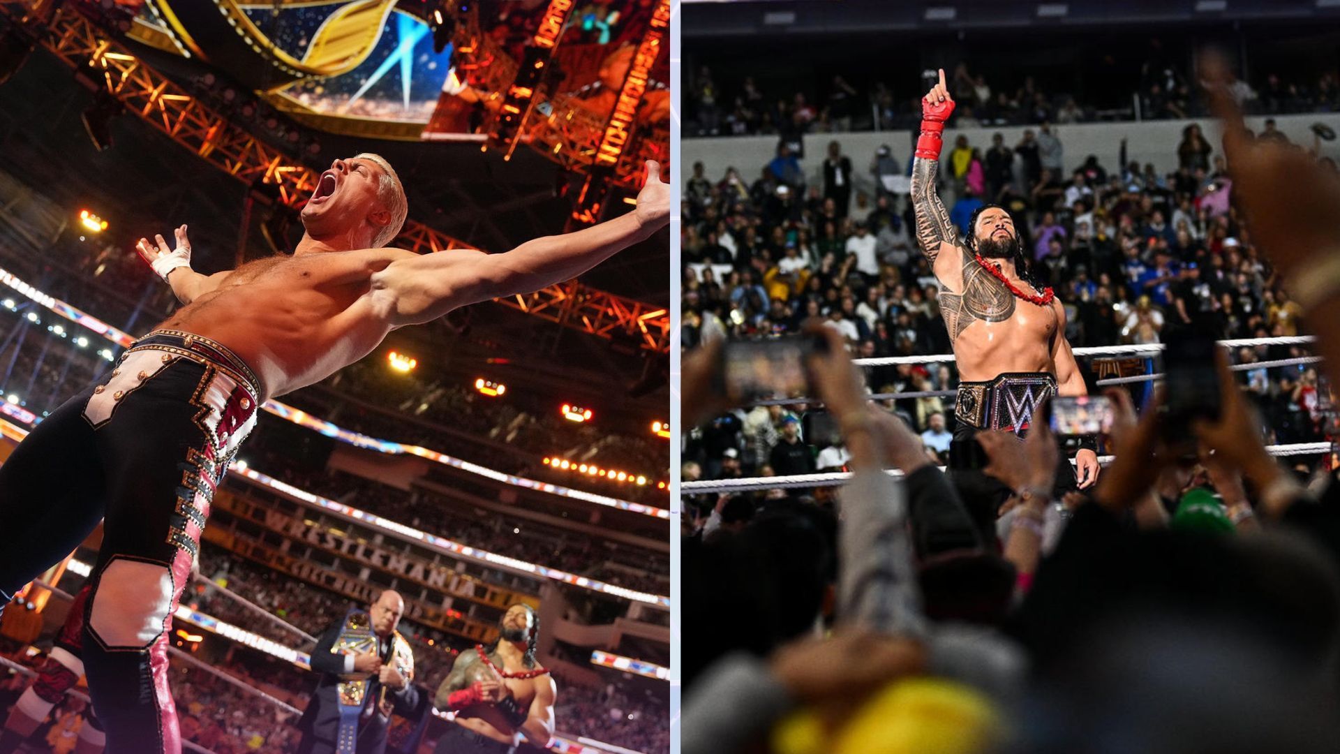 Cody Rhodes and Roman Reigns headlined WrestleMania 39.