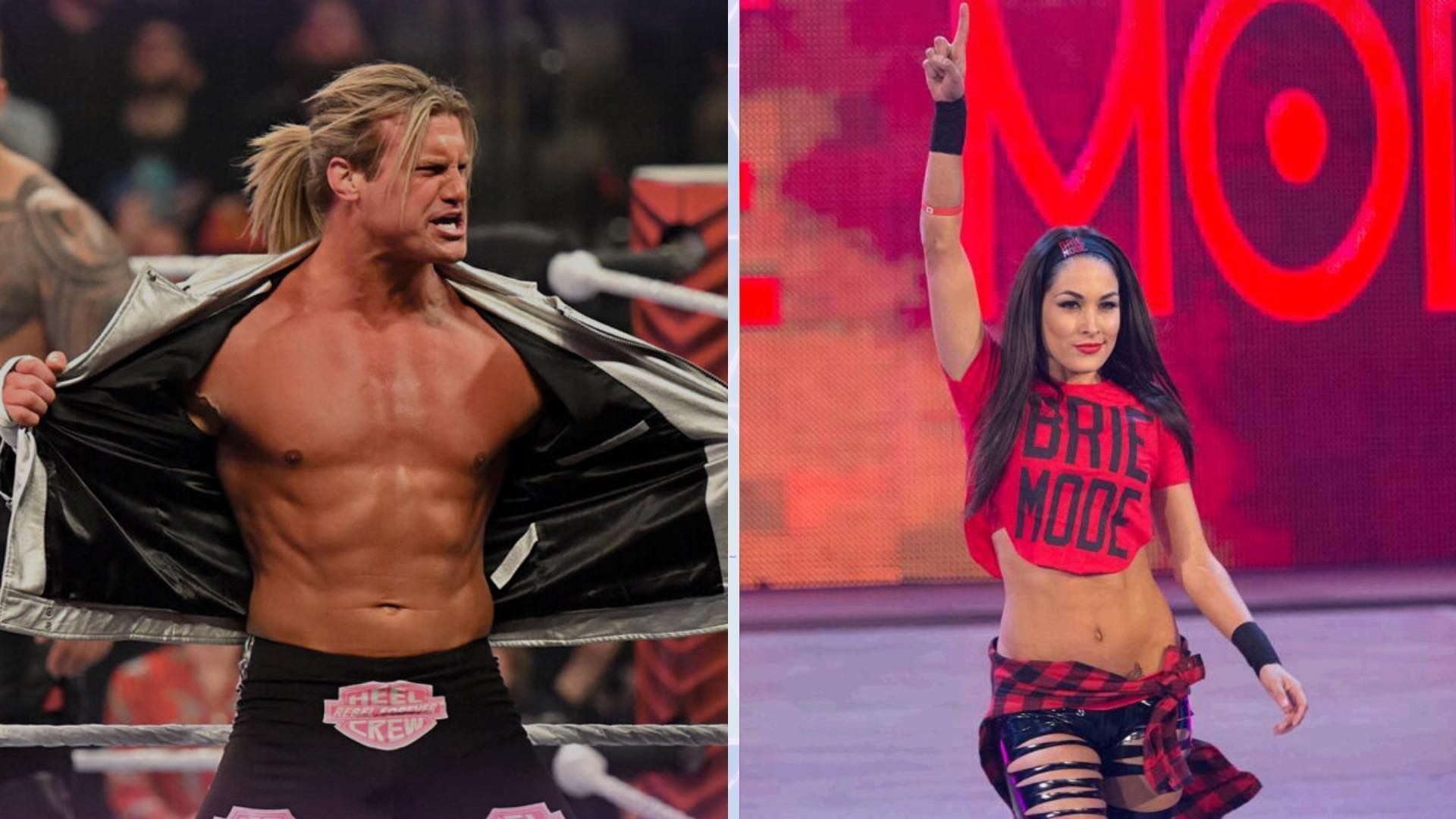 Dolph Ziggler and Brie Bella