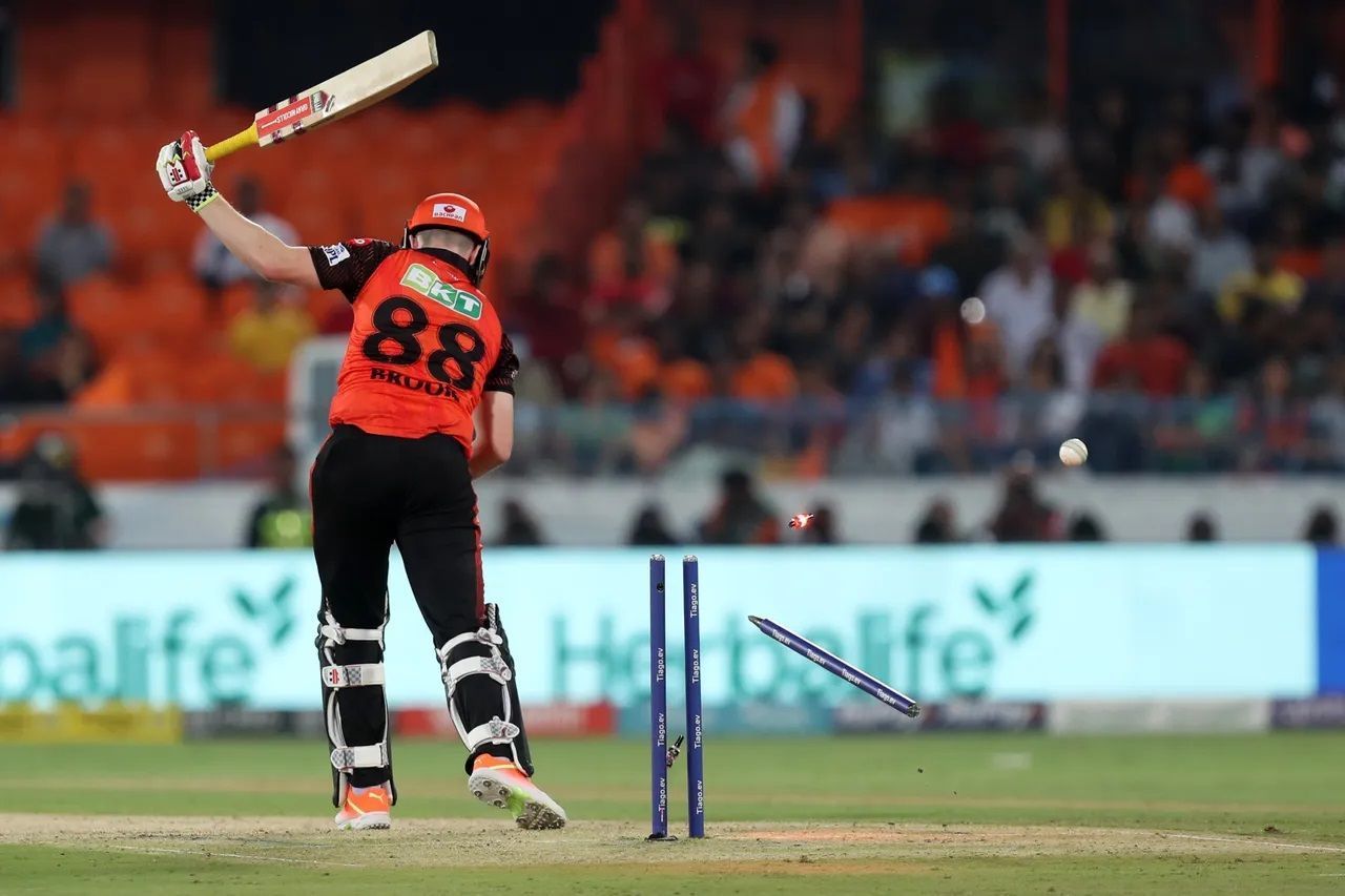 Harry Brook endured a poor run for the SunRisers Hyderabad in IPL 2023. [P/C: iplt20.com]