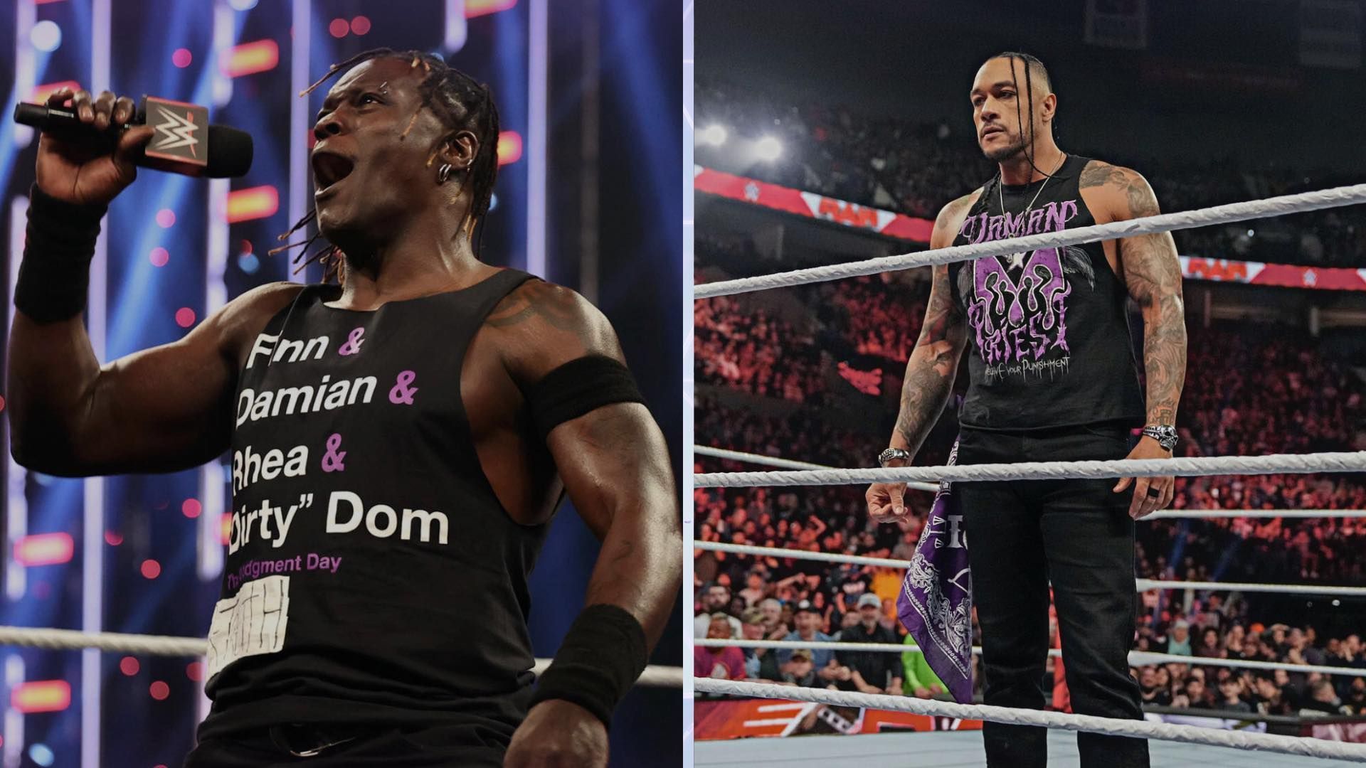 R-Truth and Damian Priest are members of The Judgment Day