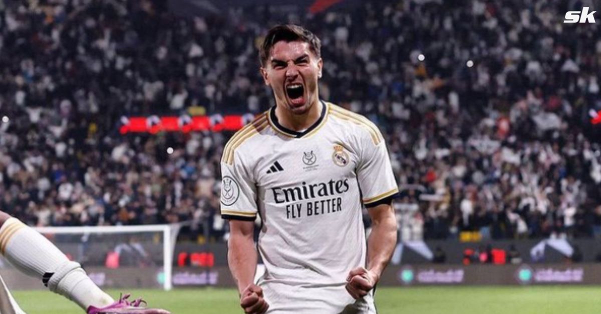 Real Madrid midfielder Brahim Diaz