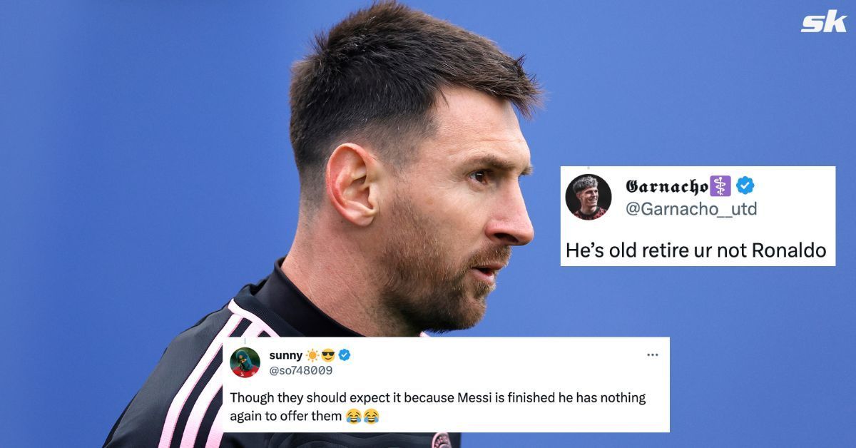 Cristiano Ronaldo fans take a dig at Lionel Messi