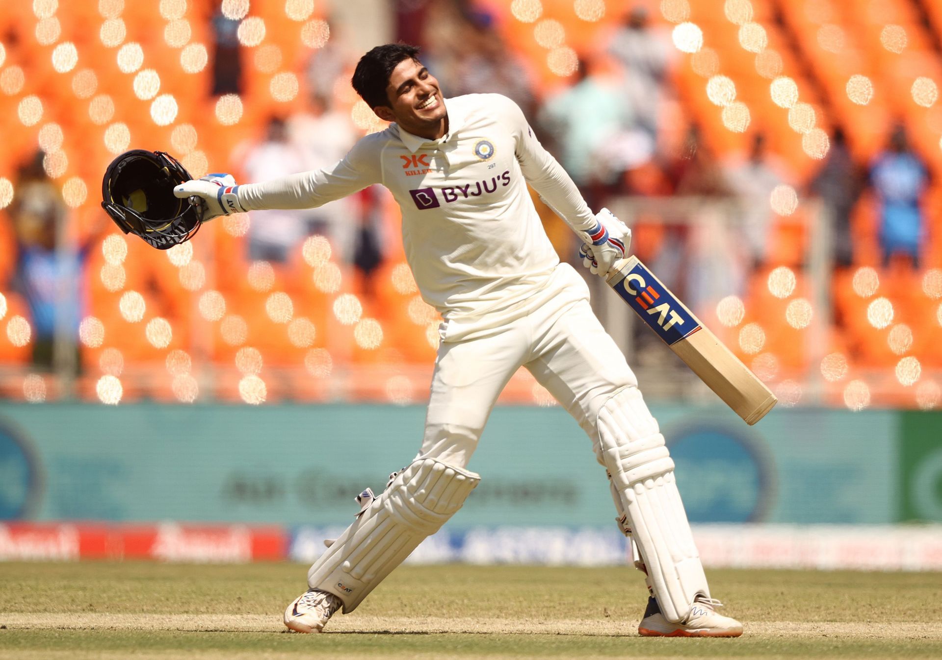 Shubman Gill scored a century in India&#039;s last home Test against Australia. [P/C: Getty]