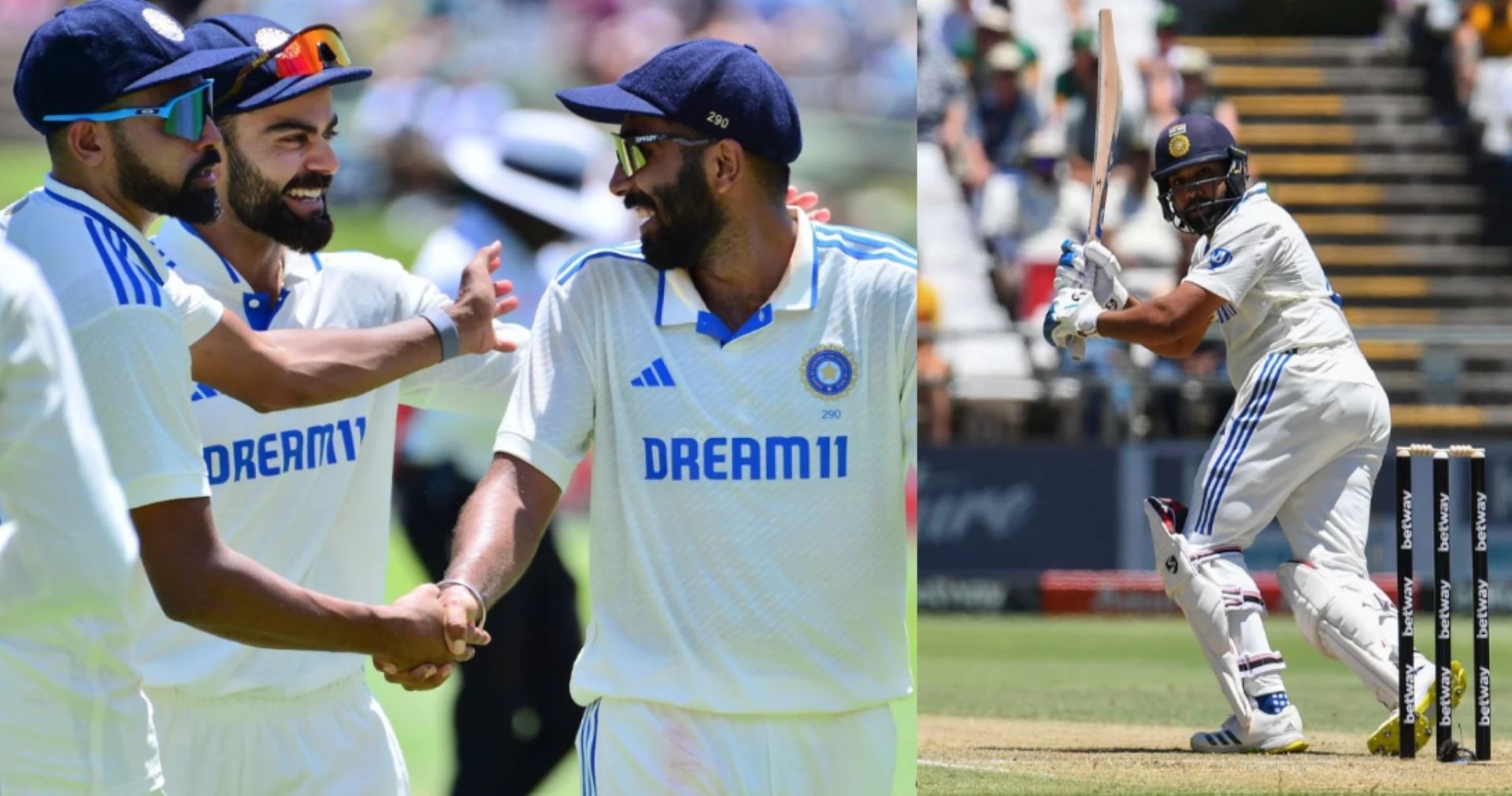 Indian players rose and shone in the second Test against South Africa