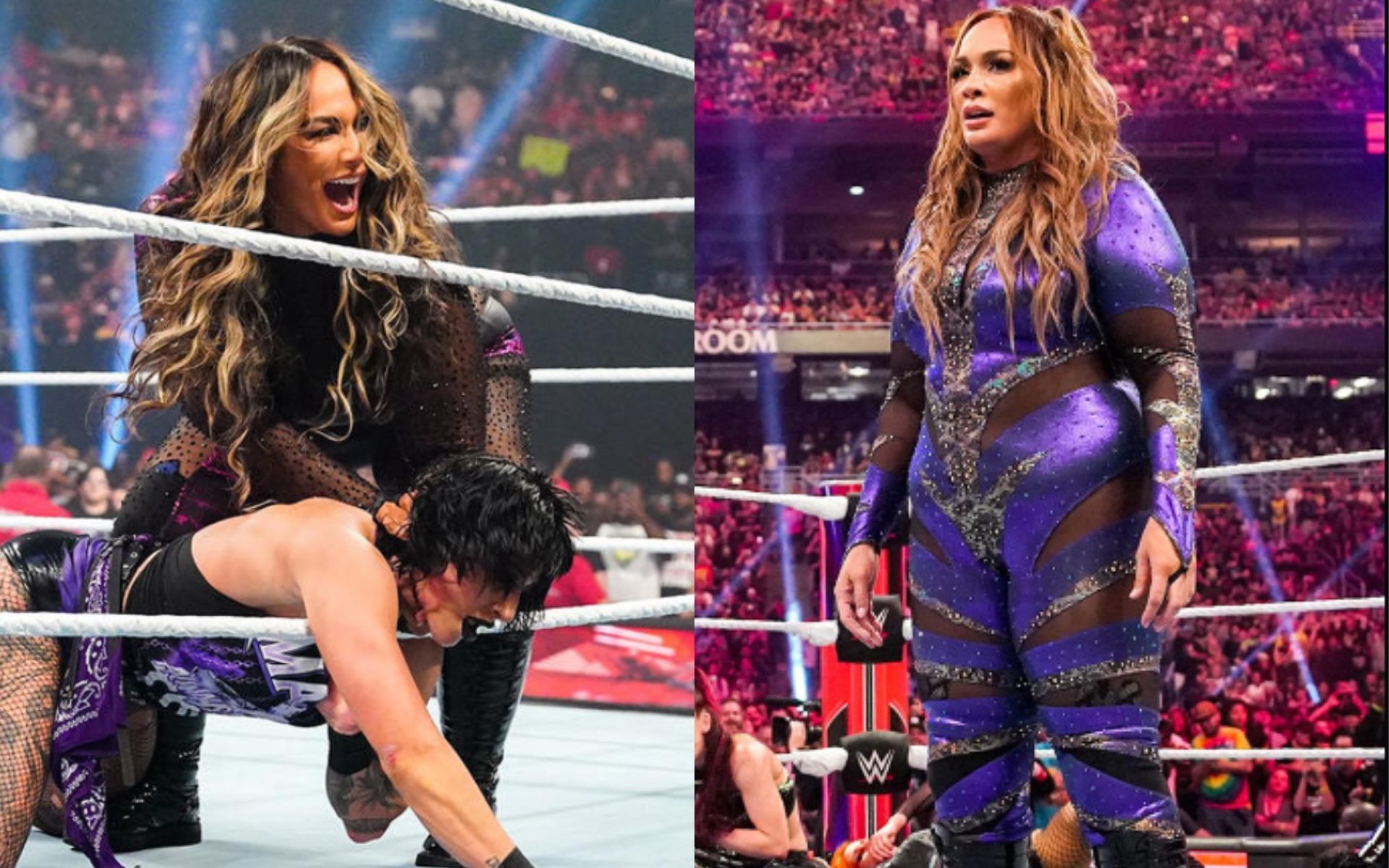 Nia Jax is hell bent on securing a victory over Rhea Ripley (Image source: WWE)