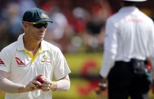 Warner was involved in one of Australia's lowest cricketing moments.