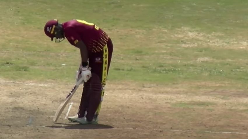 Justin Greaves scored his maiden List A ton playing for the Leeward Islands.