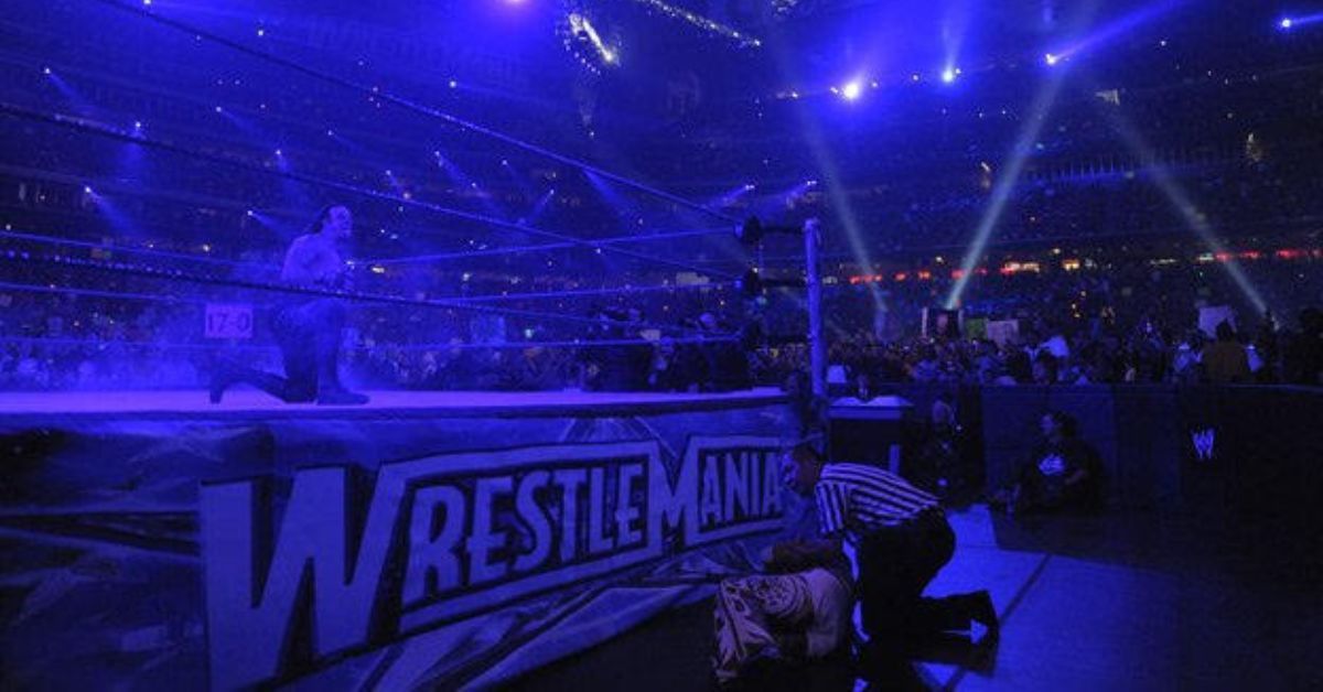 The Undertaker and Shawn Michaels at WrestleMania