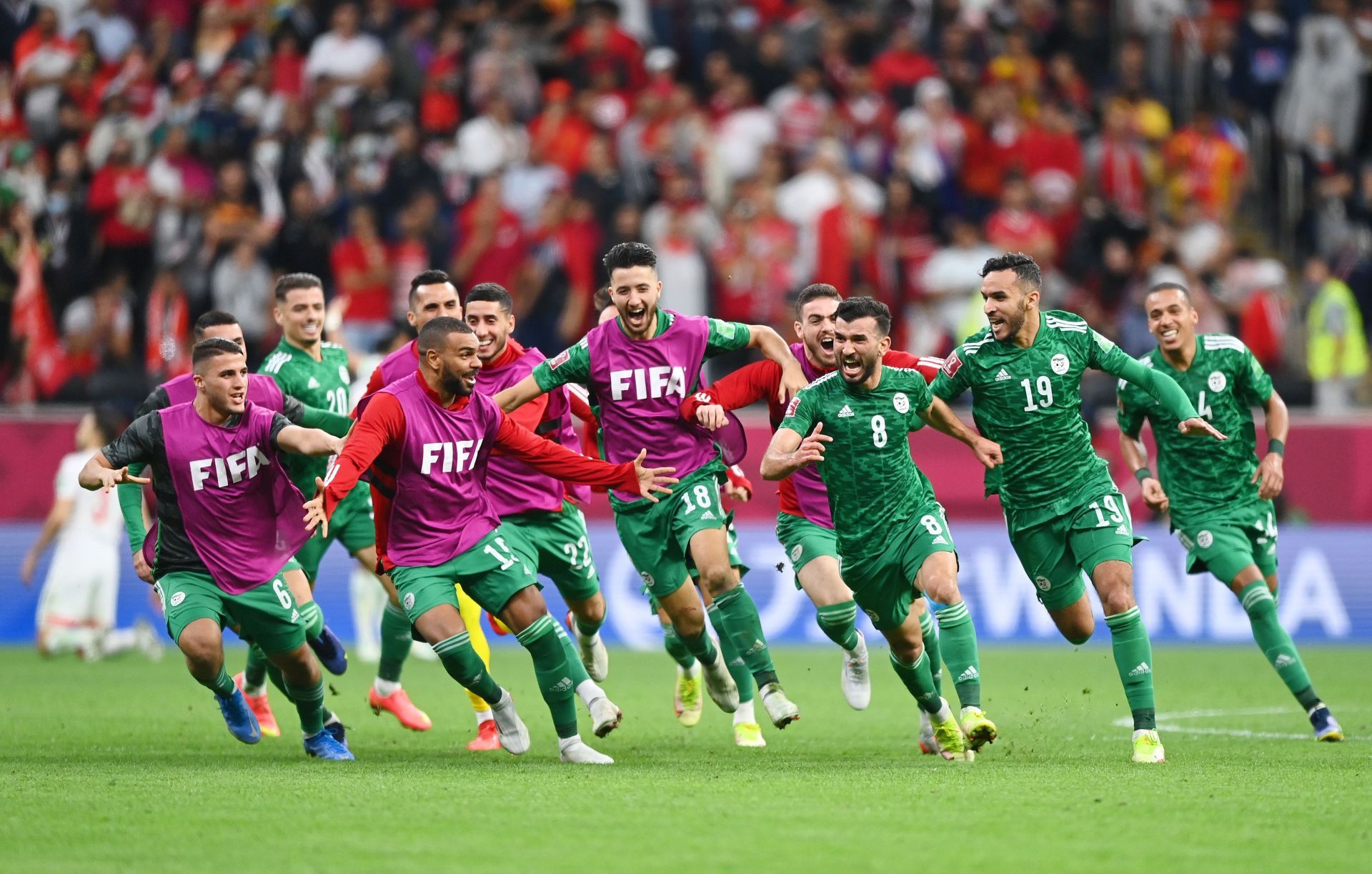 Tunisia v Algeria - FIFA Arab Cup Qatar 2021 Final