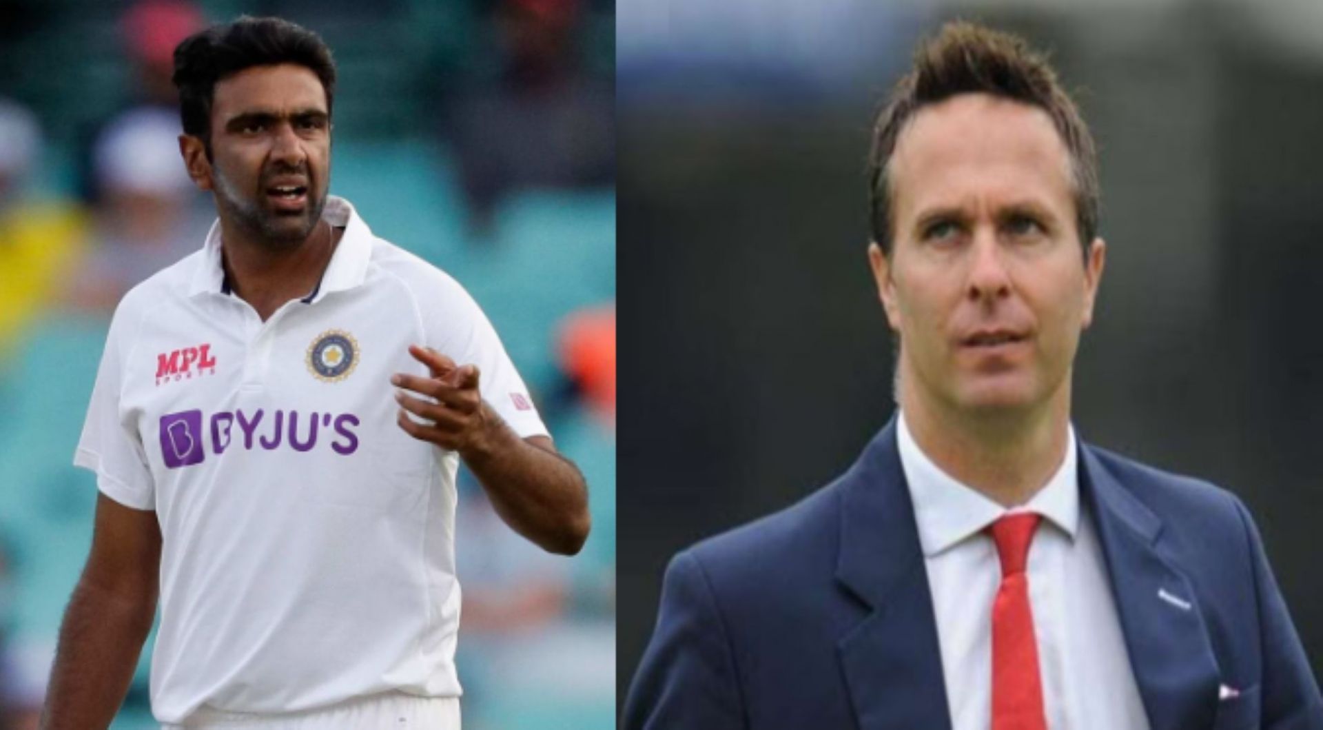 Ashwin disagreed with Vaughan