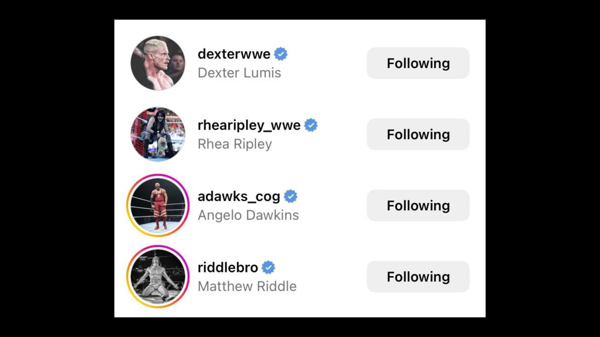 Wrestlers react to Mansoor&#039;s Instagram post