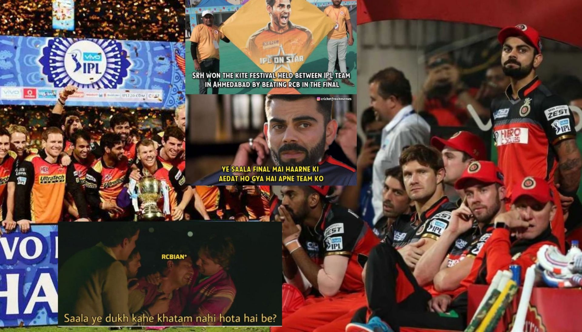 Fans react after RCB