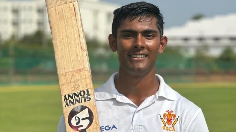 The young batter scored 404* off 638 balls in the Under-19 Cooch Behar Trophy final. (Pic: @BCCIdomestic/ X)