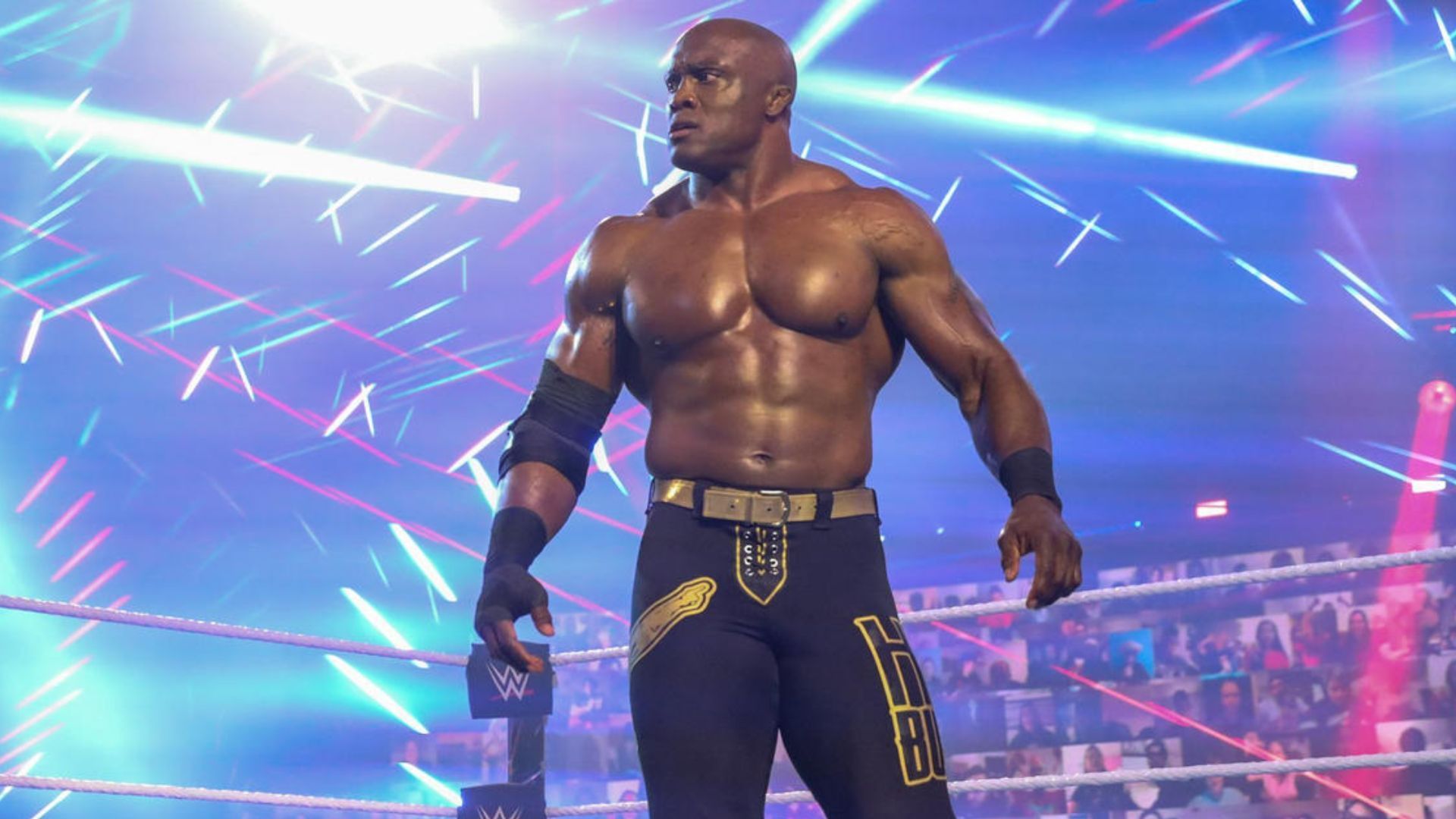 Bobby Lashley during his entrance