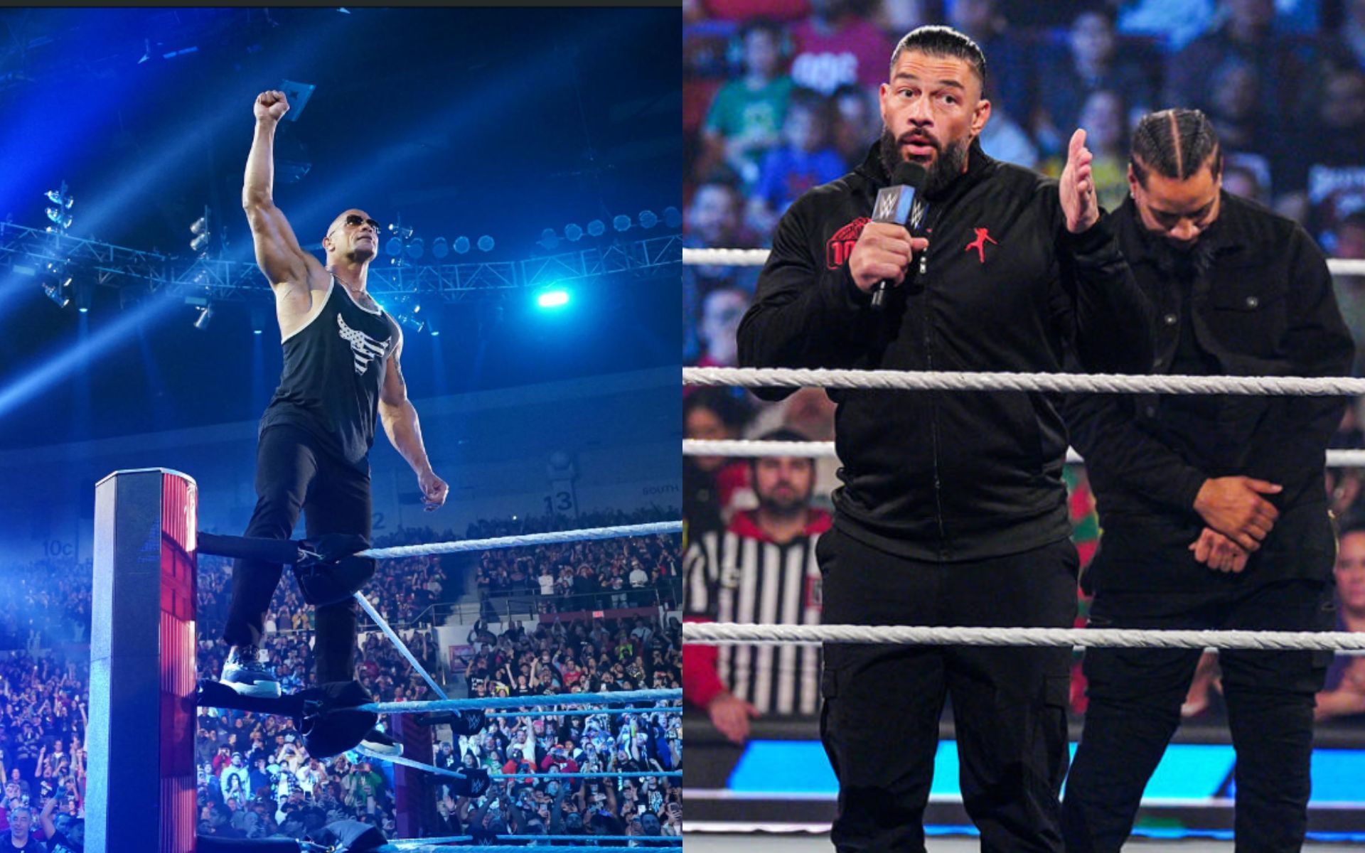 The Rock and Roman Reigns are yet to cross paths in the ring (Image source: WWE.com)