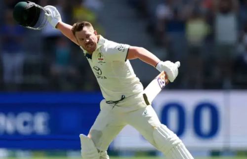 Warner began his final Test series with a sensational century at Perth.