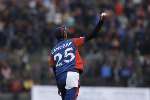 Sandeep Lamichhane. (Image Credits: Twitter)