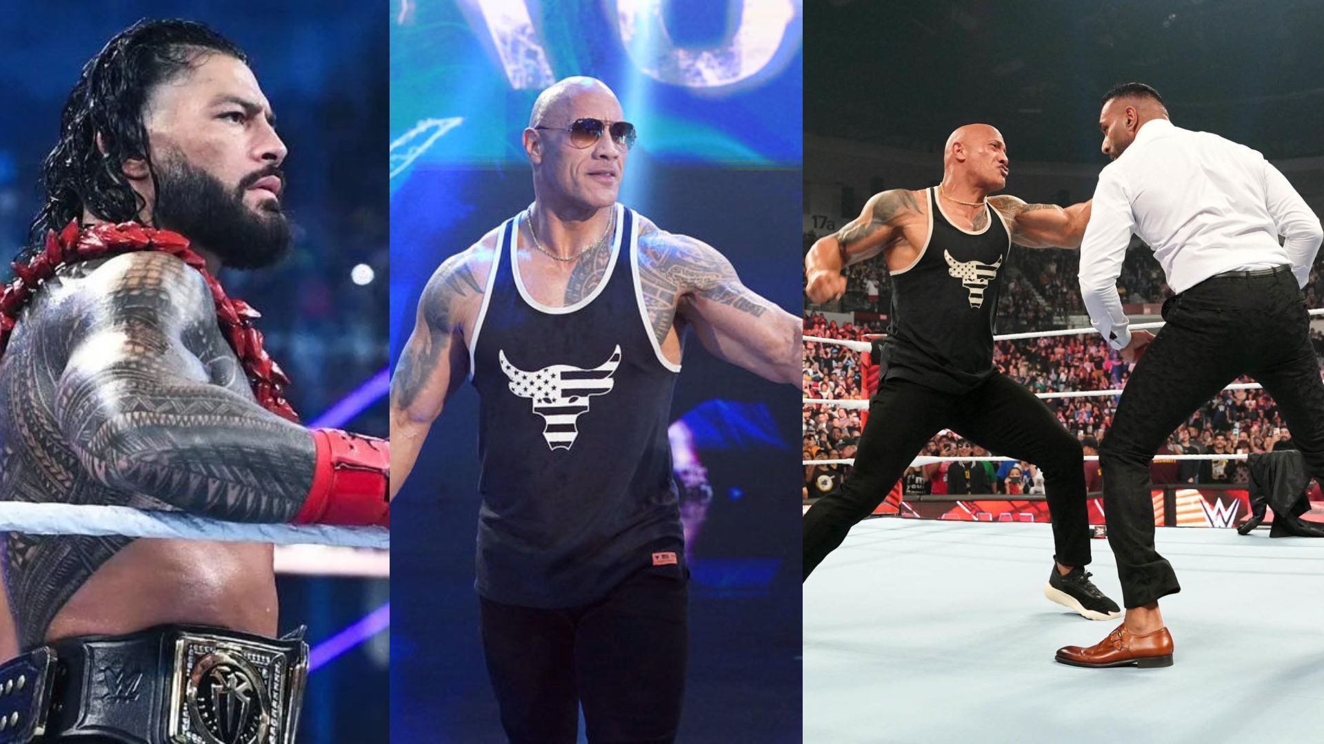 the rock return reason raw day 1 wwe