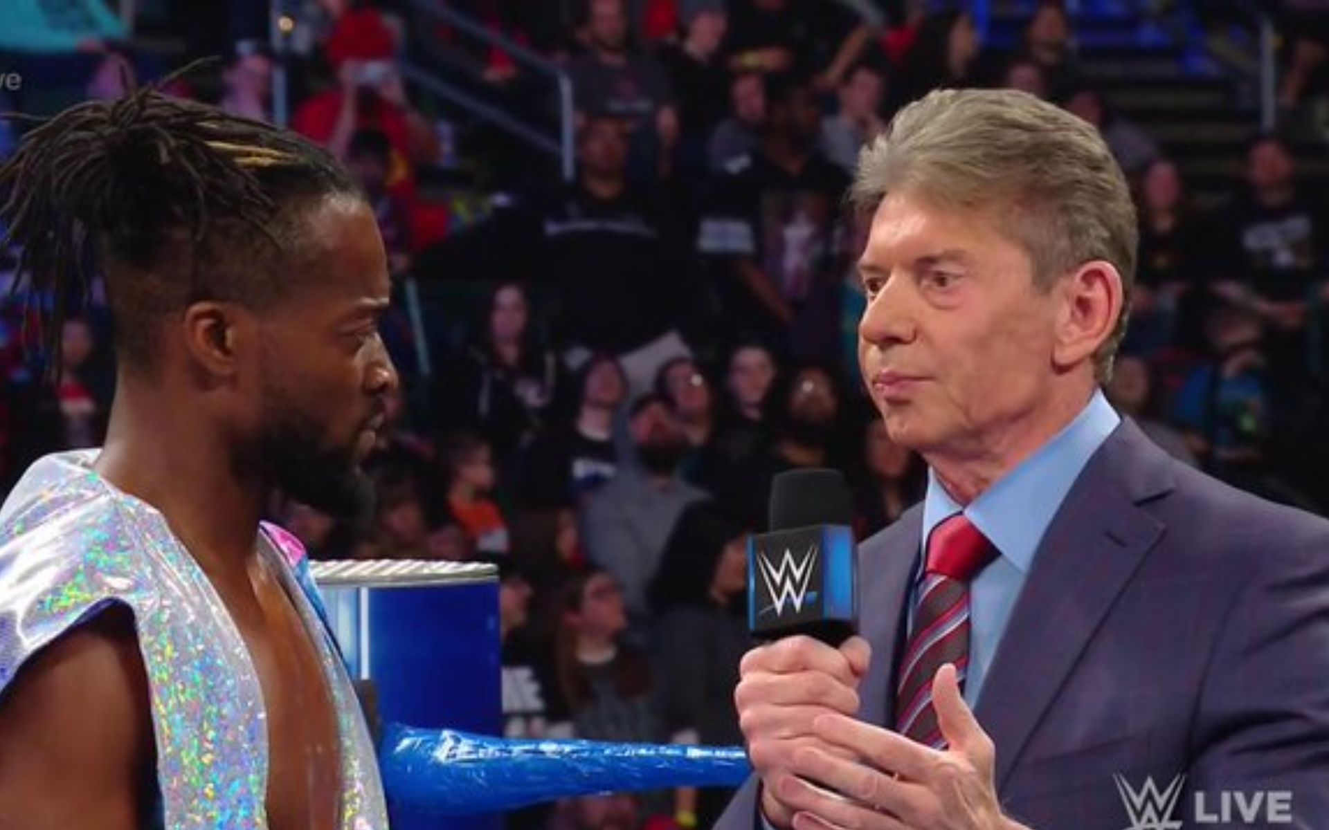 Vince McMahon and Kingston on the road to WrestleMania 35