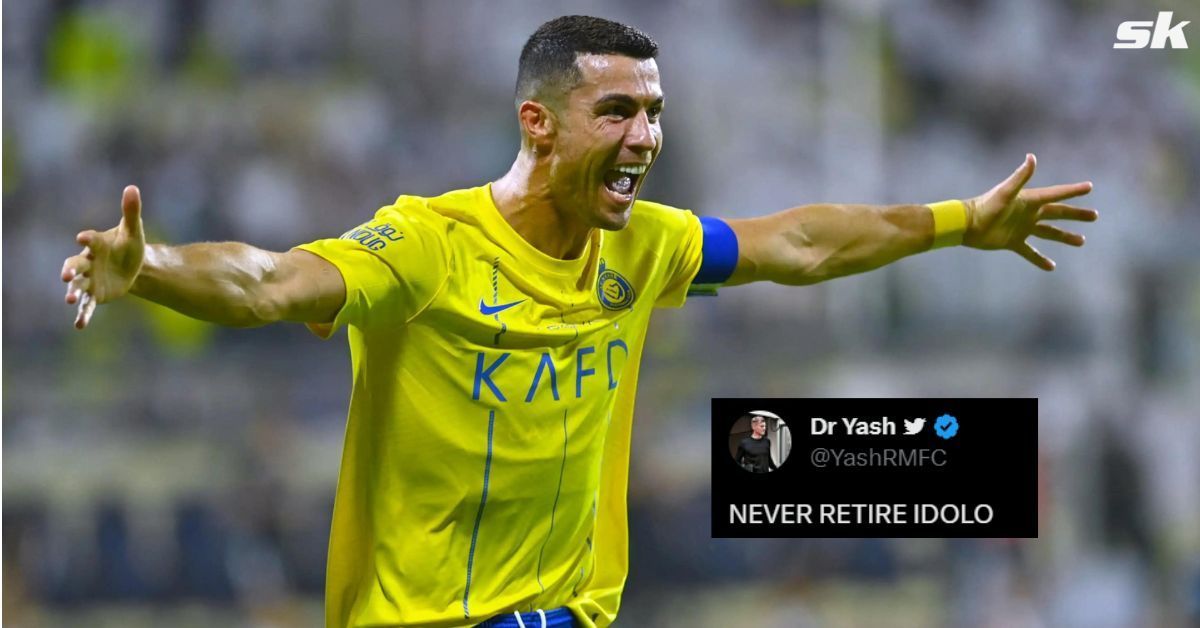 Fans reacted on X after Cristiano Ronaldo provided a response regarding his retirement 
