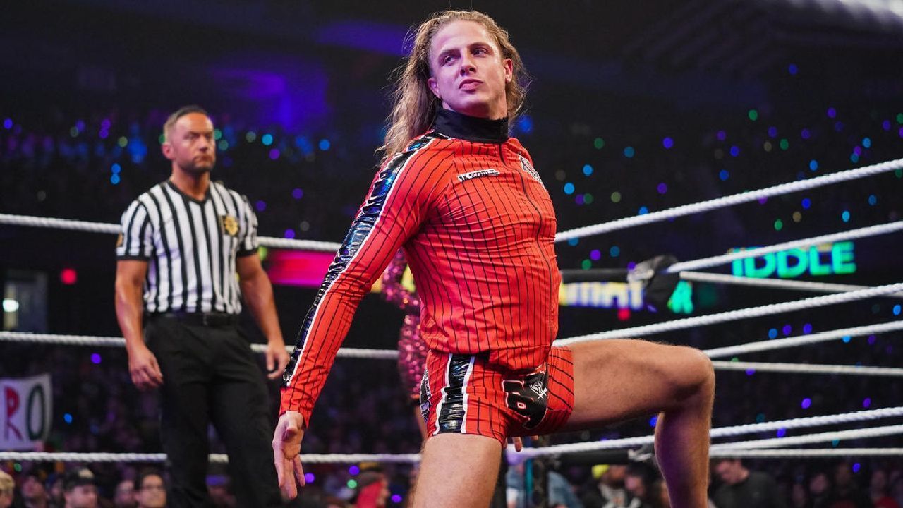 Matt Riddle was release by WWE last year