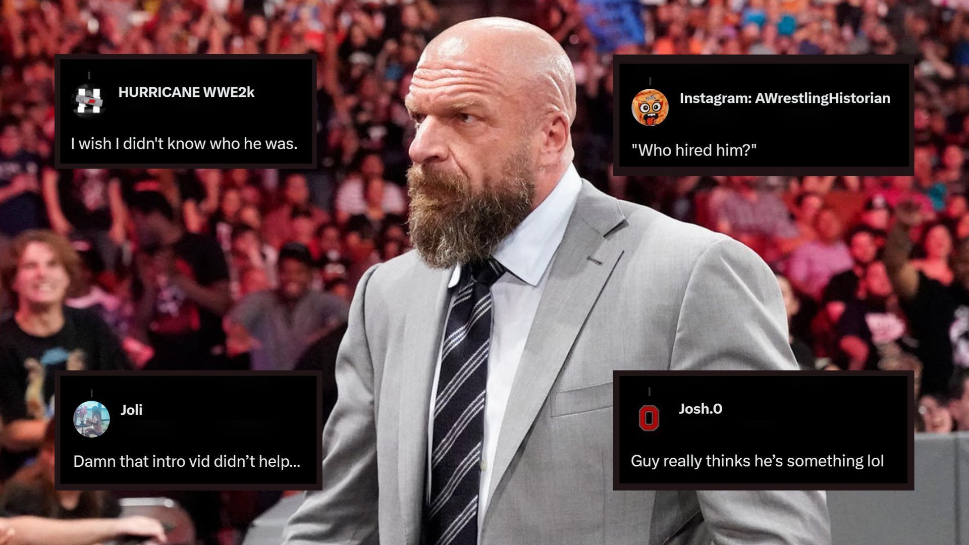 Triple H on Monday Night RAW in 2019!