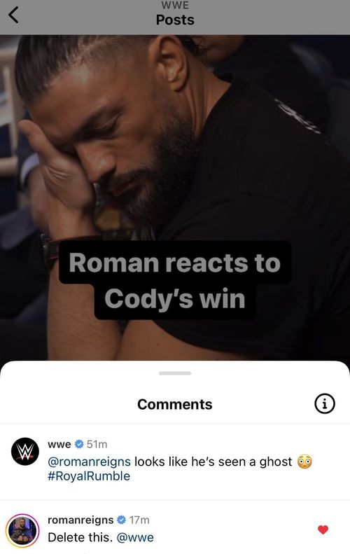 What will happen at WrestleMania? [Image source: Screenshot from WWE's Instagram handle]