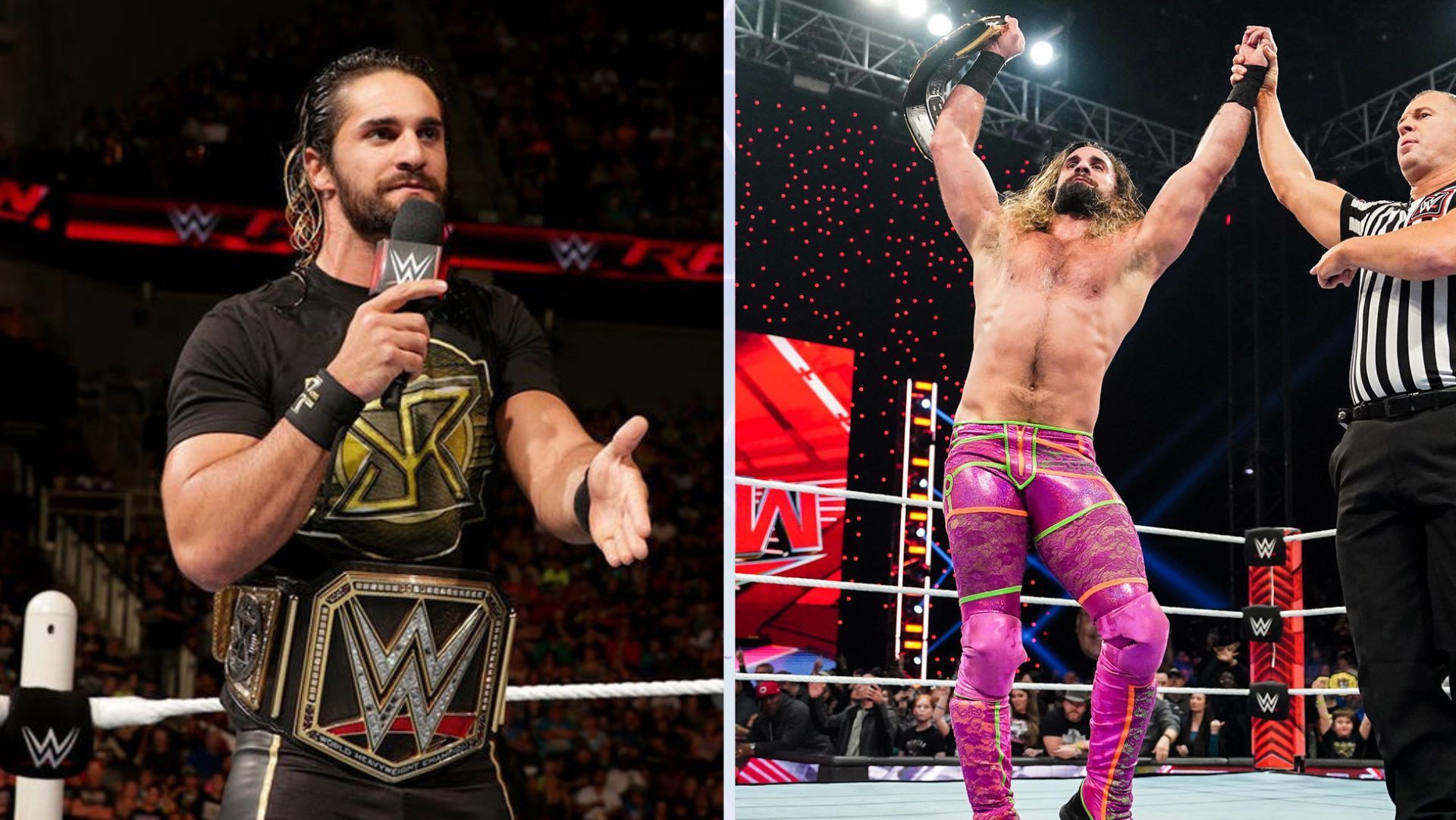 Seth Rollins is first World Heavyweight Champion after it was reintroduced.