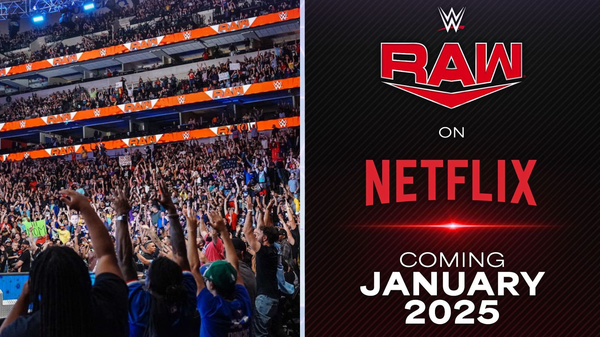 WWE RAW comes to Netflix January 25.