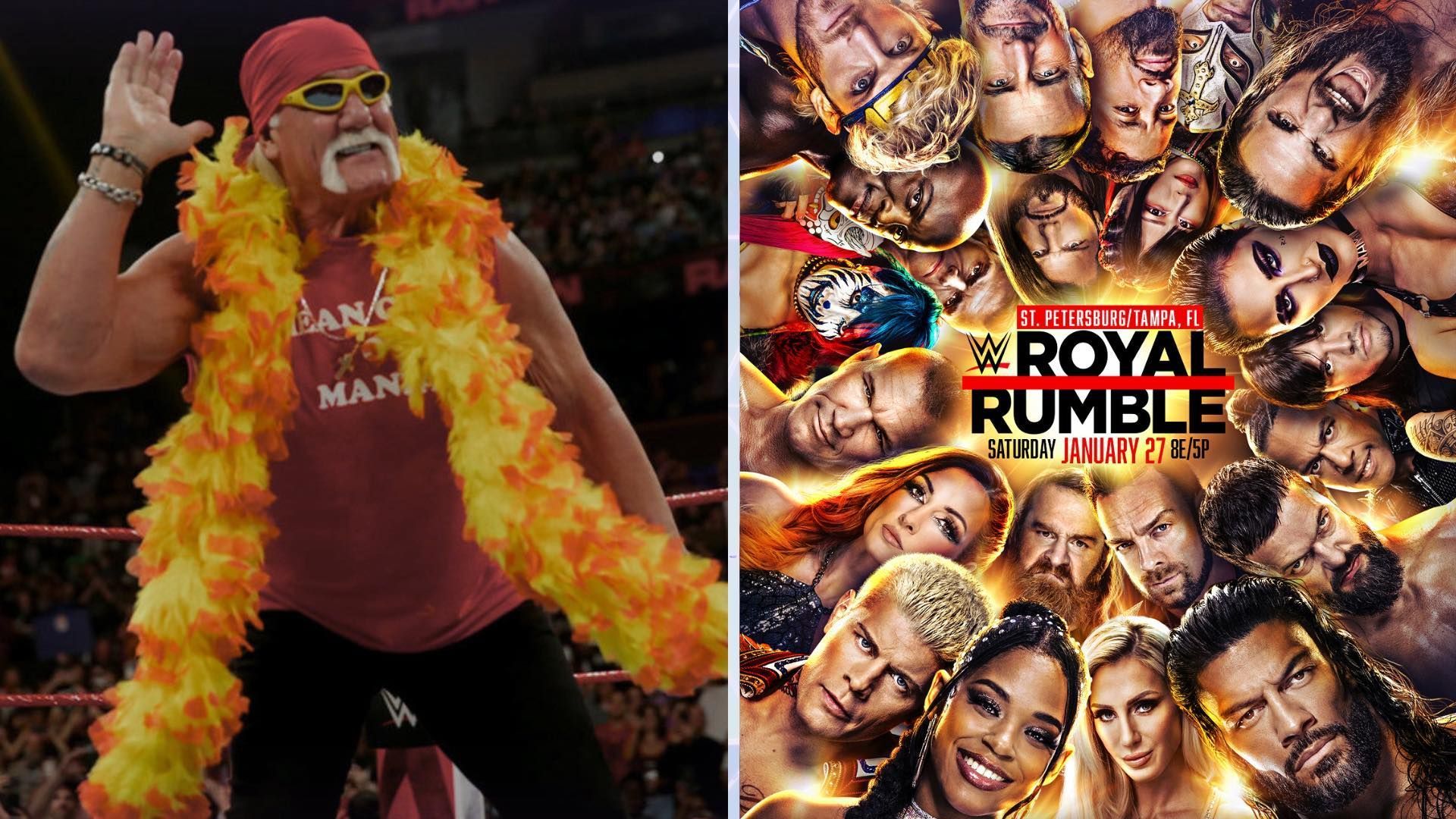 Hulk Hogan teased competing at the 2024 WWE Royal Rumble