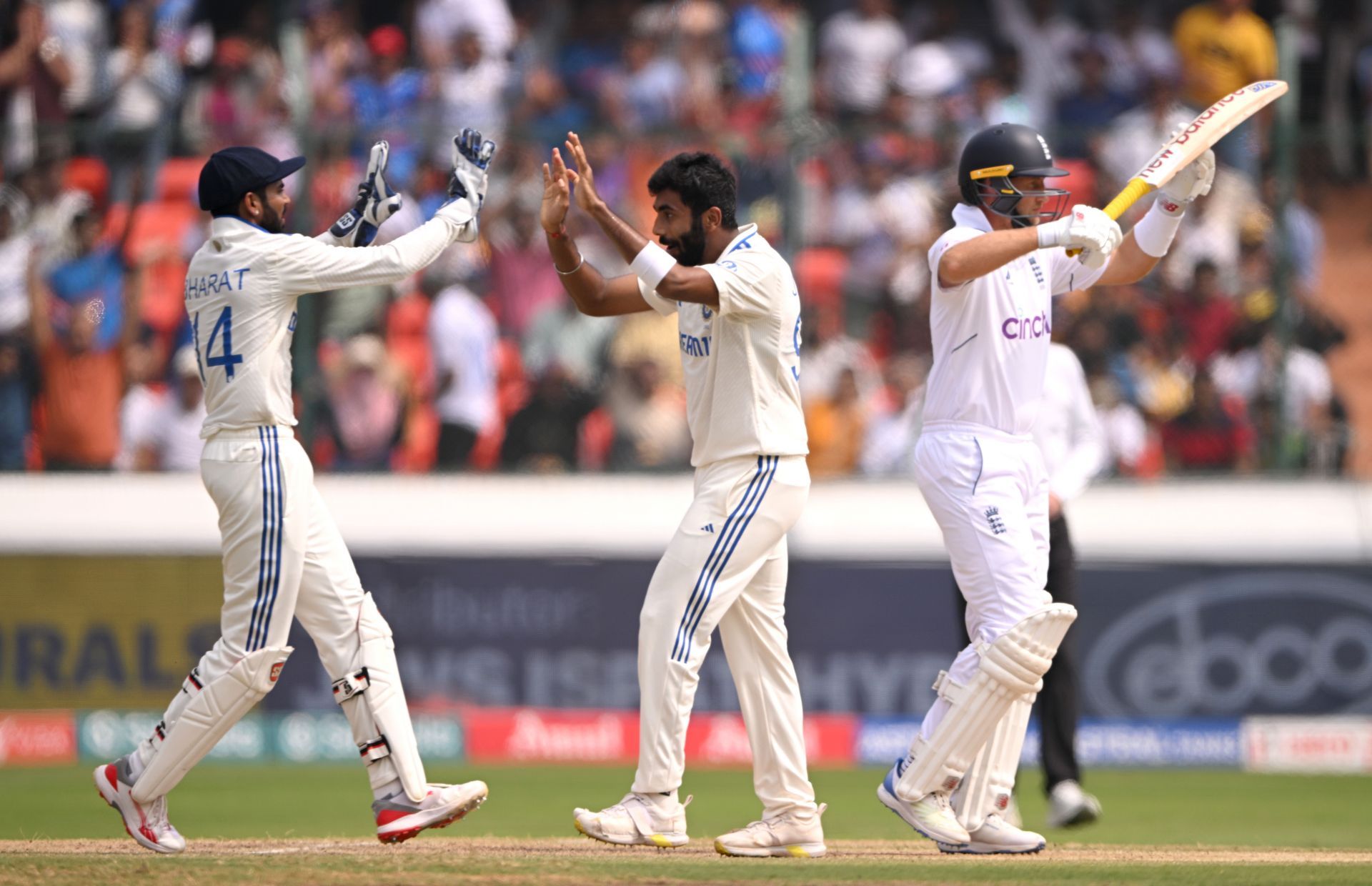 India  v England - 1st Test Match: Day Three