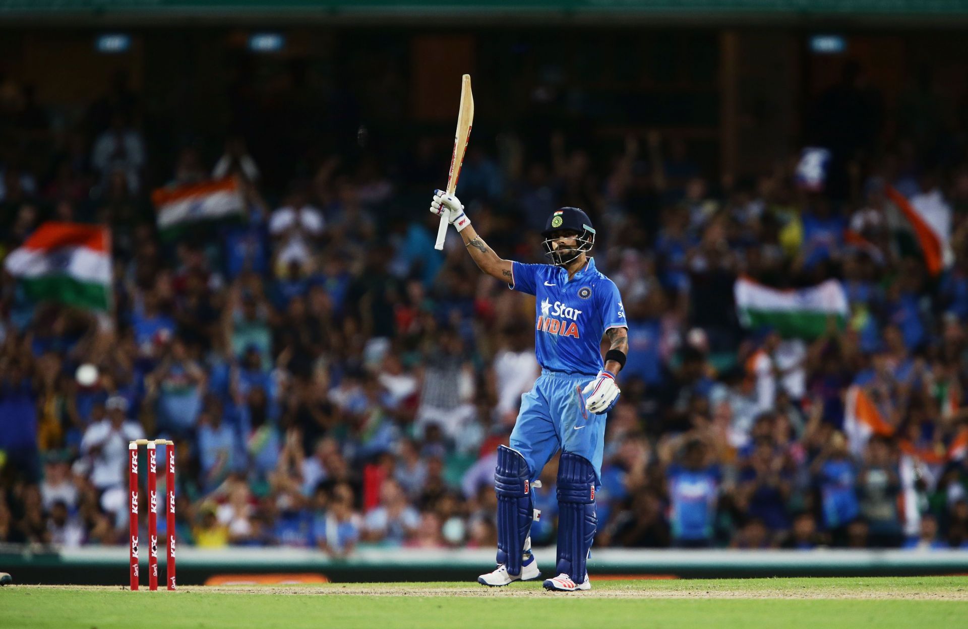 Virat Kohli during Australia v India - Game 3