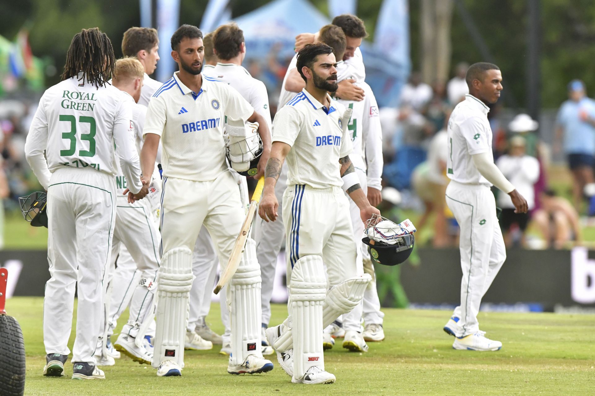 South Africa thrashed India by an innings and 32 runs in the first Test. [P/C: Getty]
