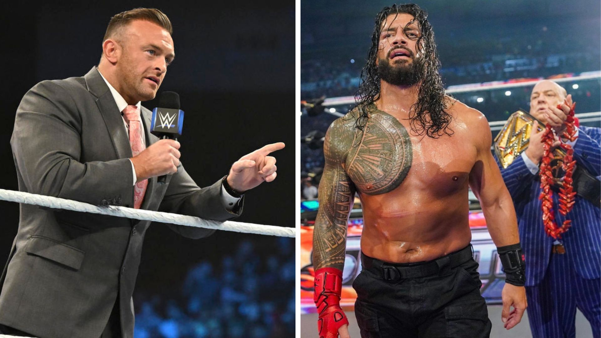 Nick Aldis is not afraid of Roman Reigns