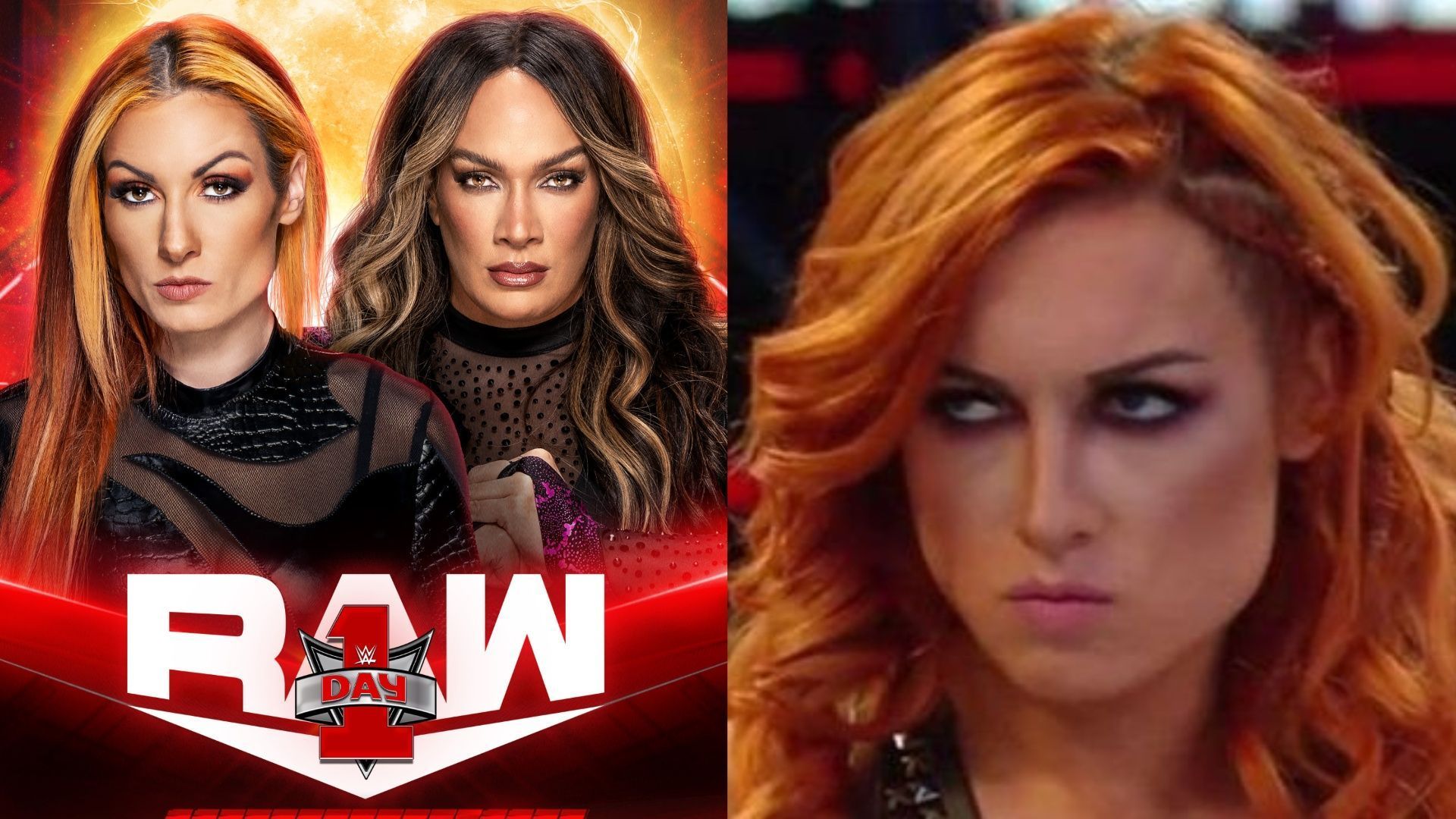 Becky Lynch will take on Nia Jax at WWE RAW: Day 1.